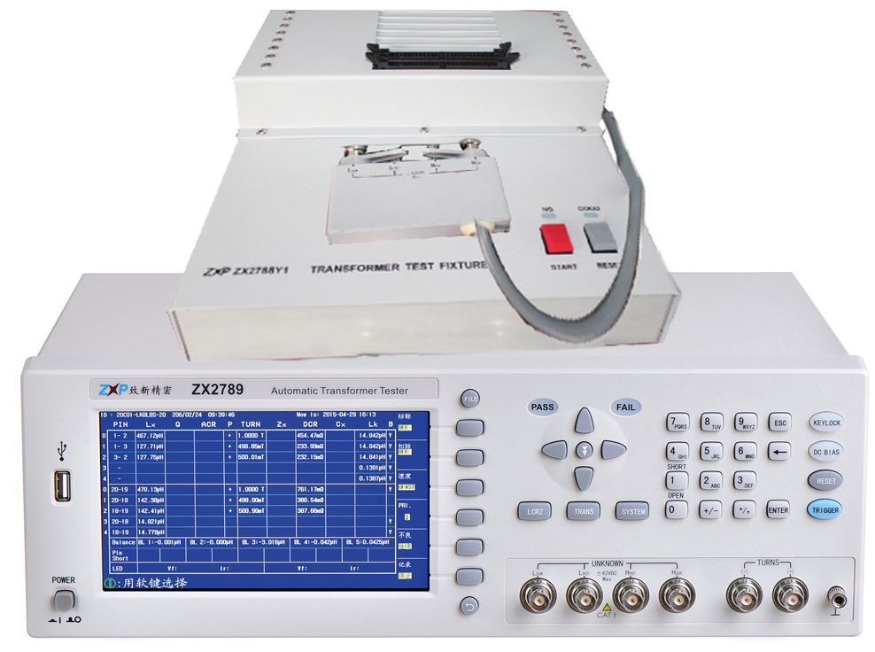 ZX2789-X2/X4/X8/X12 系列變壓器綜合測(cè)試儀